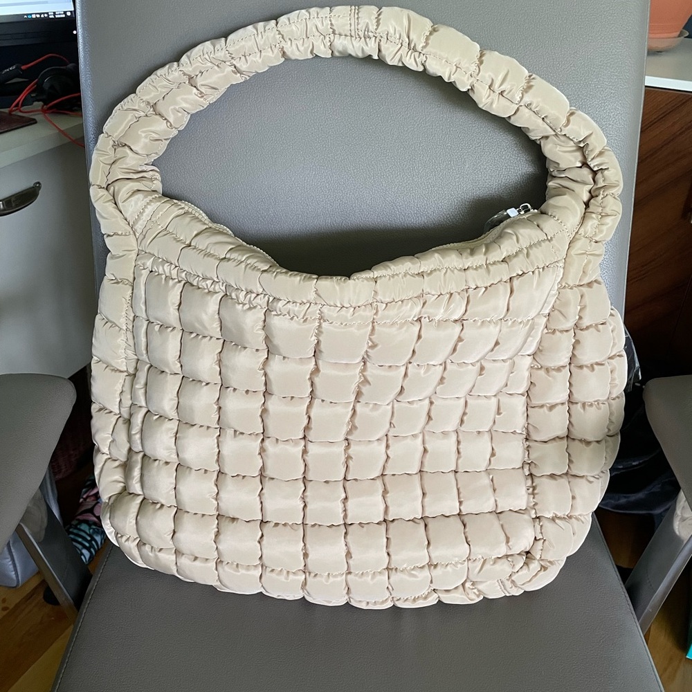 FP Movement Quilted Carryall - Off White